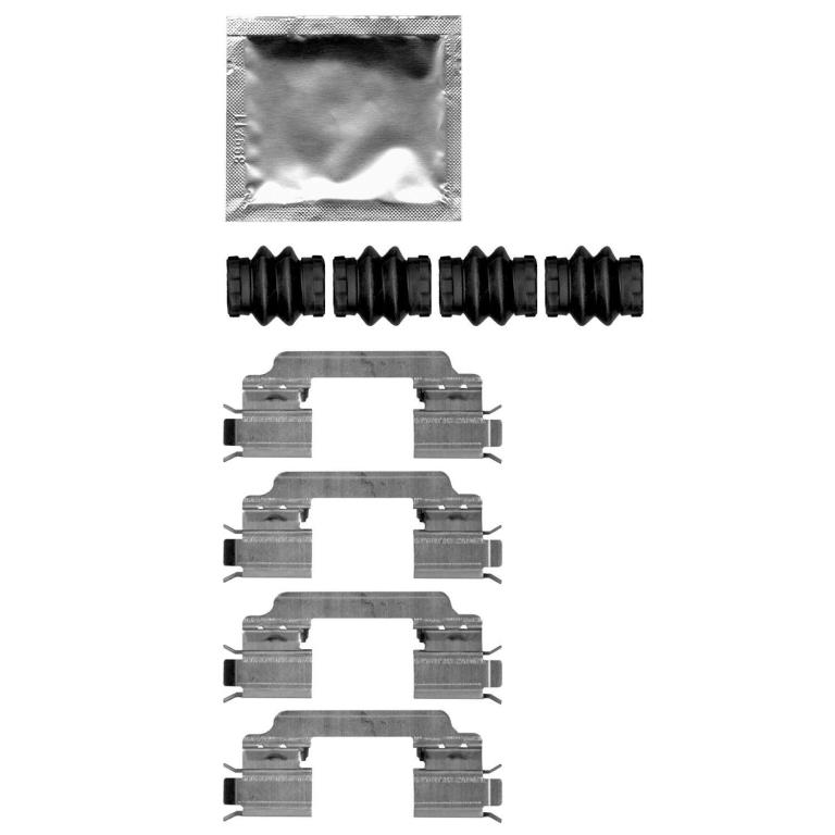 Kit de accesorios para pastillas de frenos DELPHI ref. LX0651