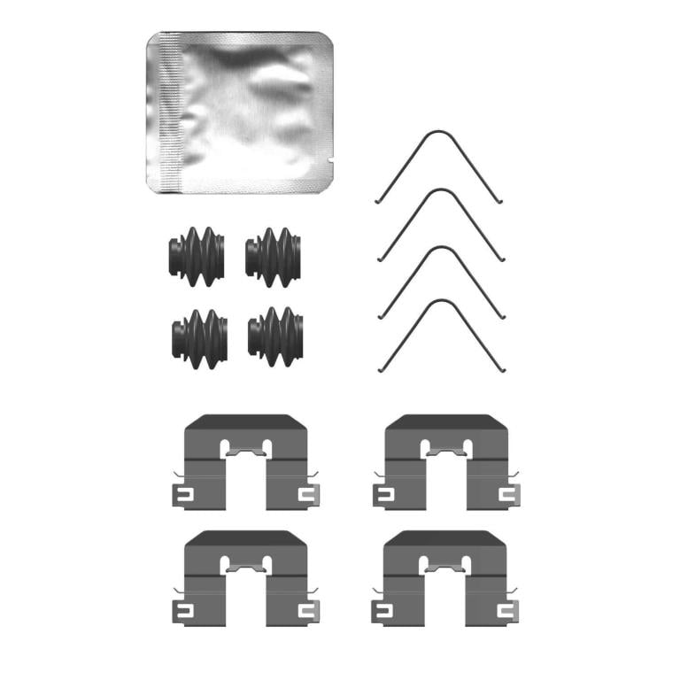 Kit d'accessoires pour plaquette de frein à disque DELPHI ref. LX0760