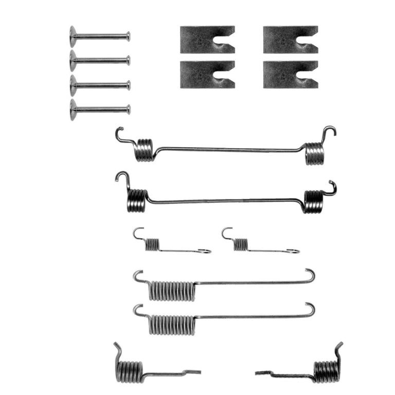 Kit d'accessoires pour mâchoire de frein à tambour DELPHI LY1274