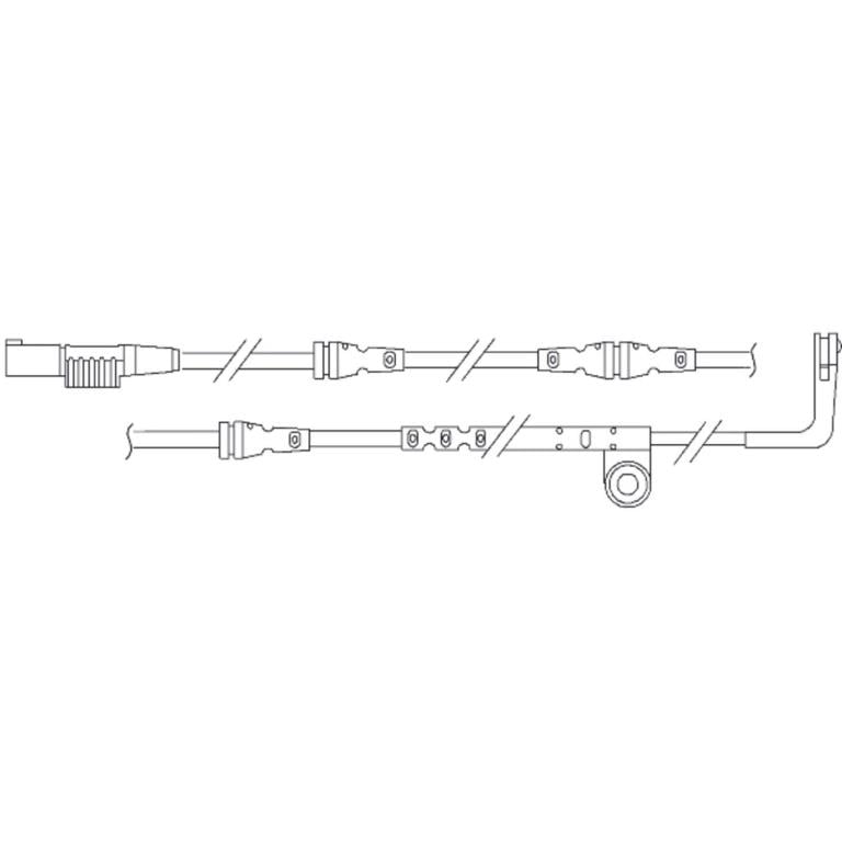 Kit de sensor, Desgaste das pastilhas de travão DELPHI ref. LZ0203