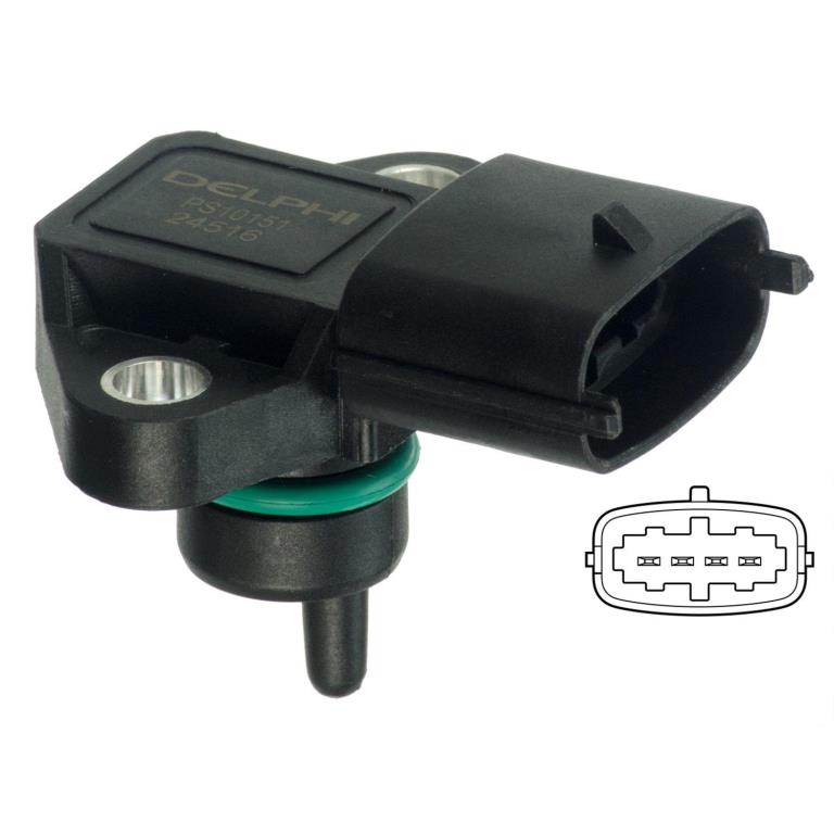 Sensor de pressão de admissão DELPHI ref. PS10151