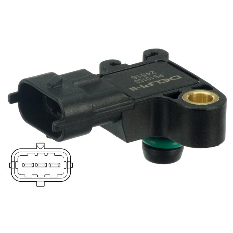 Sensor de pressão de admissão DELPHI PS10153