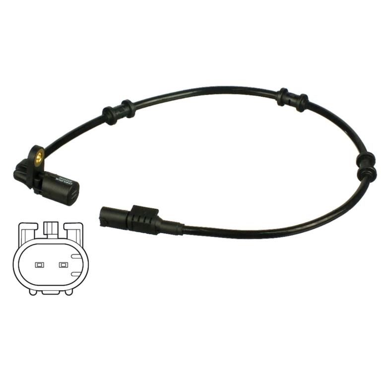 Capteur ABS (Capteur de vitesse de roue) DELPHI ref. SS20338