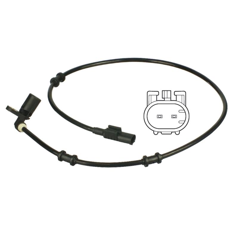 Capteur ABS (Capteur de vitesse de roue) DELPHI ref. SS20341