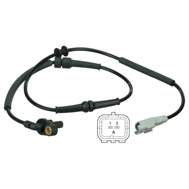 Capteur ABS (Capteur de vitesse de roue) DELPHI ref. SS20380