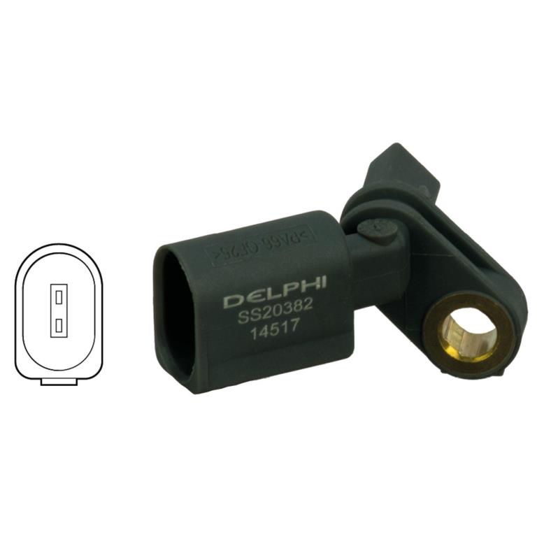 Sensor, revoluciones de la rueda DELPHI ref. SS20382