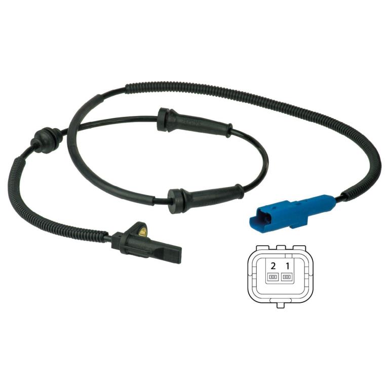 Capteur ABS (Capteur de vitesse de roue) DELPHI ref. SS20390