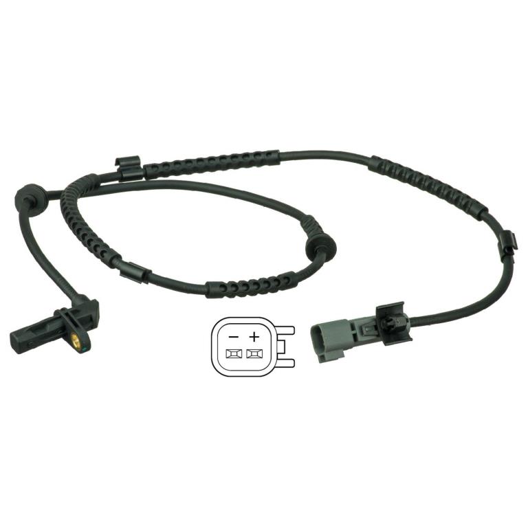 Capteur ABS (Capteur de vitesse de roue) DELPHI ref. SS20392