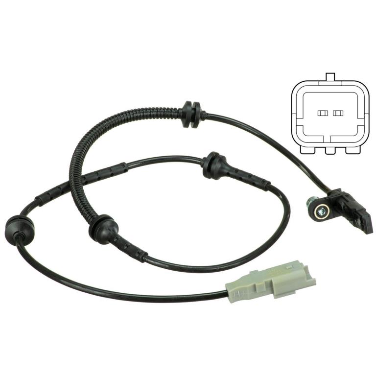 Capteur ABS (Capteur de vitesse de roue) DELPHI ref. SS20549