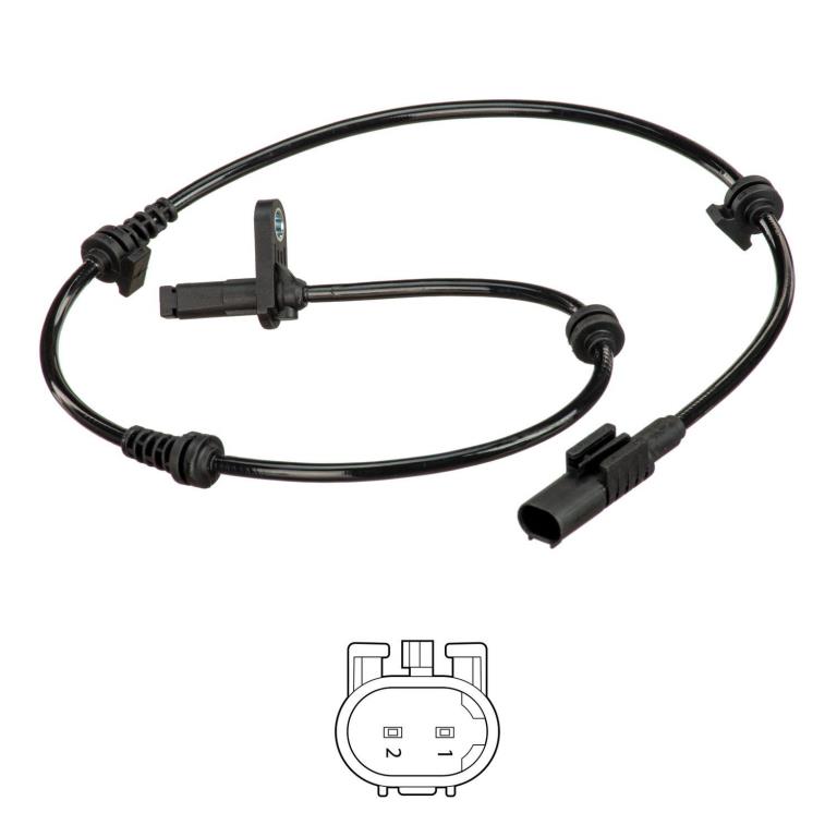 Capteur ABS (Capteur de vitesse de roue) DELPHI ref. SS20552