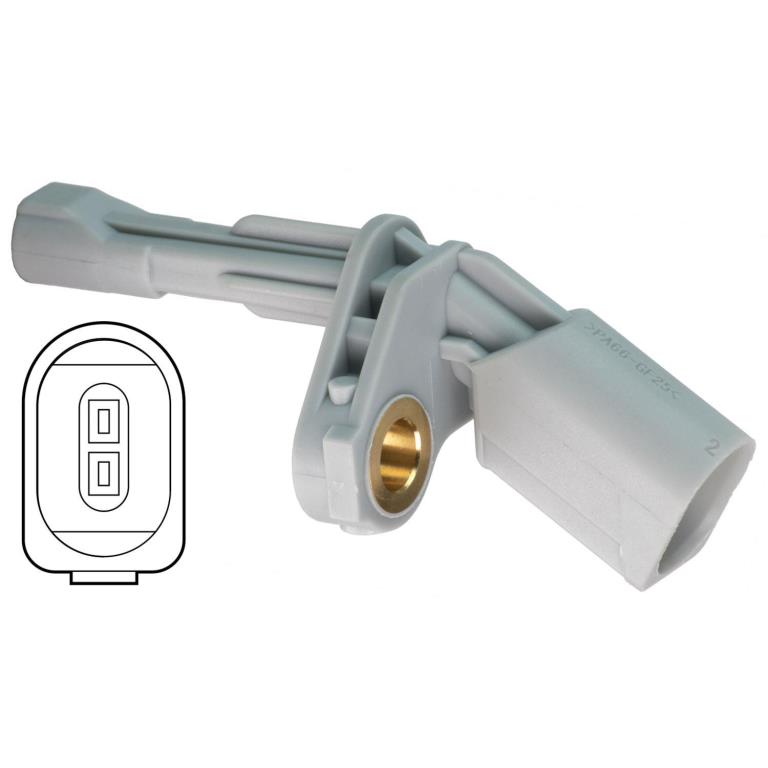 Capteur ABS (Capteur de vitesse de roue) DELPHI ref. SS20571