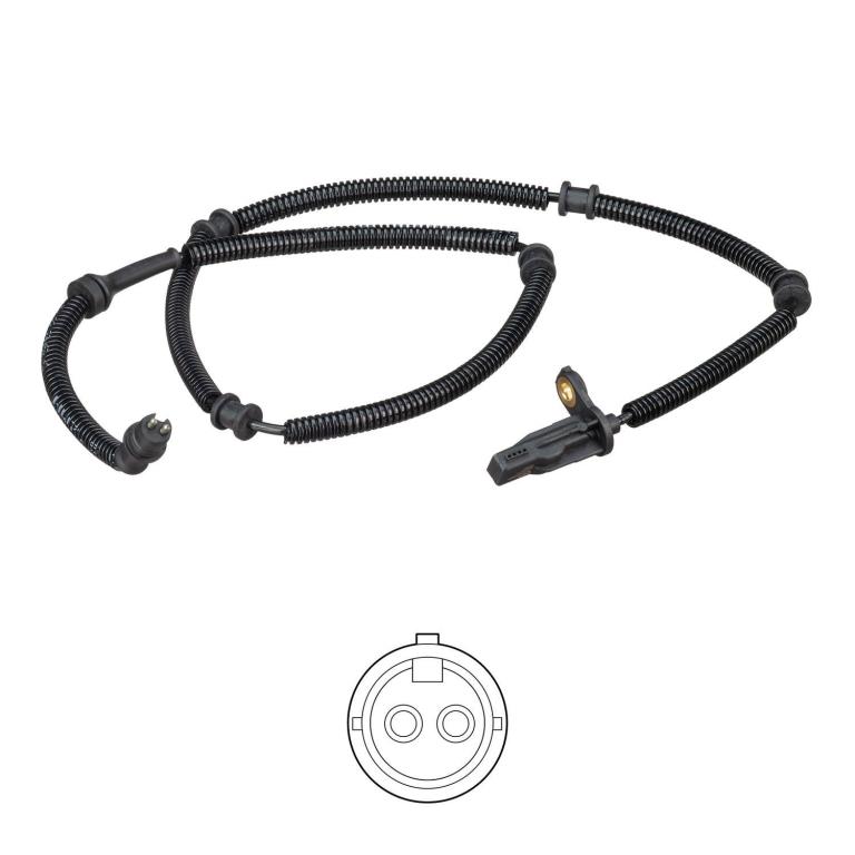 Capteur ABS (Capteur de vitesse de roue) DELPHI ref. SS20575