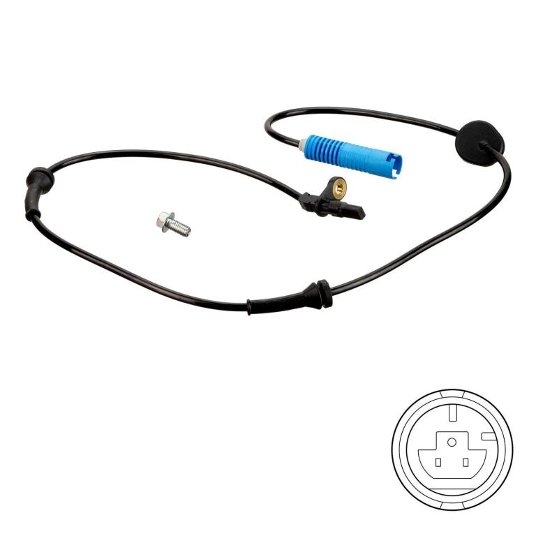 Capteur ABS (Capteur de vitesse de roue) DELPHI ref. SS20629