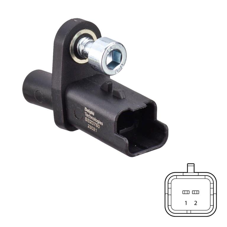 Capteur ABS (Capteur de vitesse de roue) DELPHI ref. SS20760