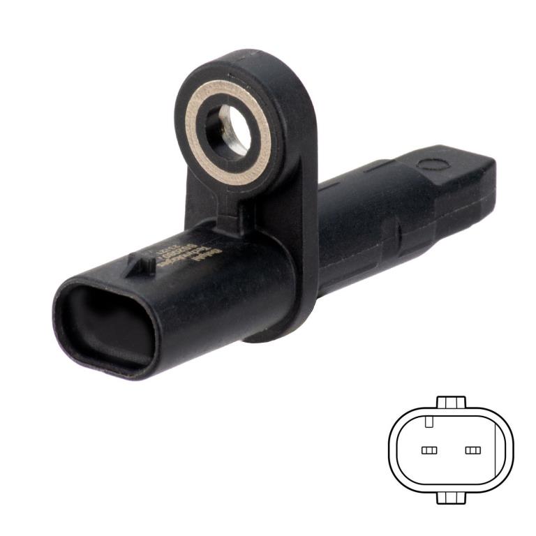 Capteur ABS (Capteur de vitesse de roue) DELPHI ref. SS20801