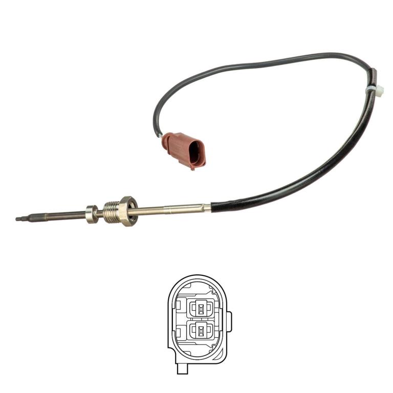 Sensor, temperatura gas de escape DELPHI ref. TS30259
