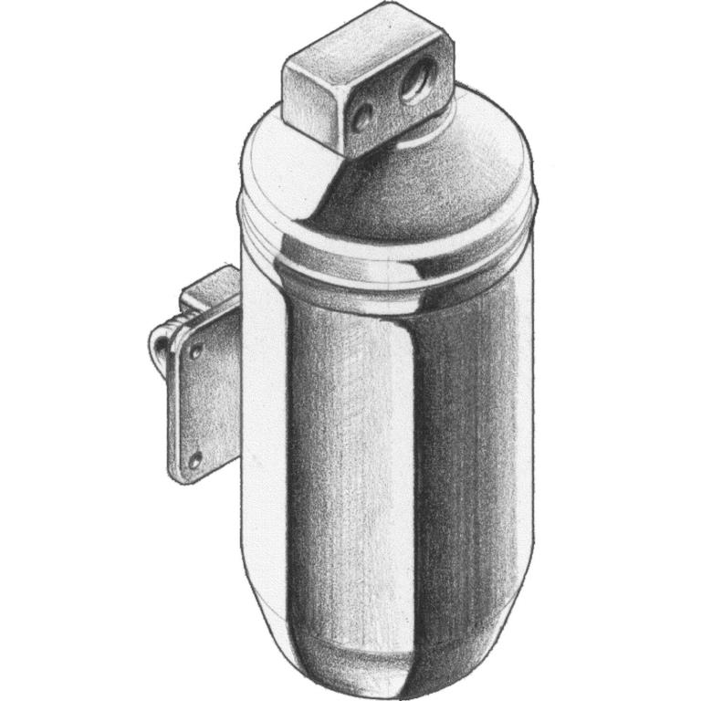 Filtre déshydrateur du circuit de climatisation DELPHI TSP0175016
