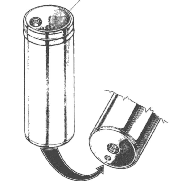 Filtre déshydrateur du circuit de climatisation DELPHI TSP0175055