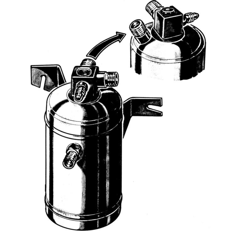 Filtre déshydrateur du circuit de climatisation DELPHI TSP0175060