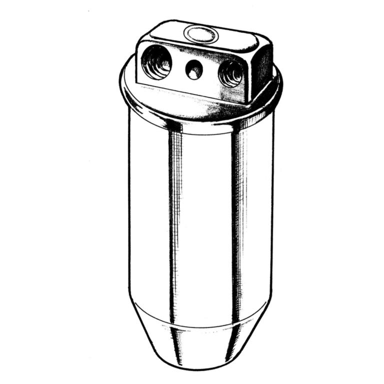 Filtre déshydrateur du circuit de climatisation DELPHI TSP0175066