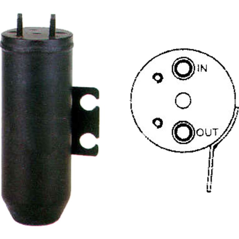 Filtre déshydrateur du circuit de climatisation DELPHI TSP0175288