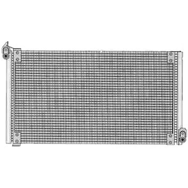 Condenseur, climatisation (Radiateur de climatisation) DELPHI ref. TSP0225258