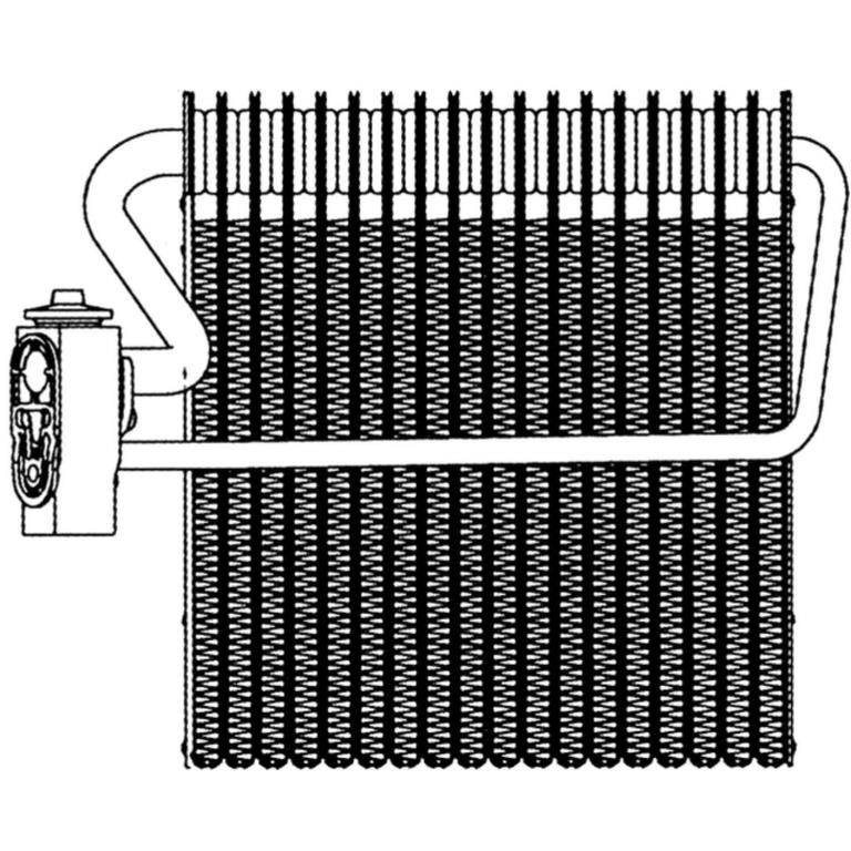 Evaporateur climatisation DELPHI TSP0525016
