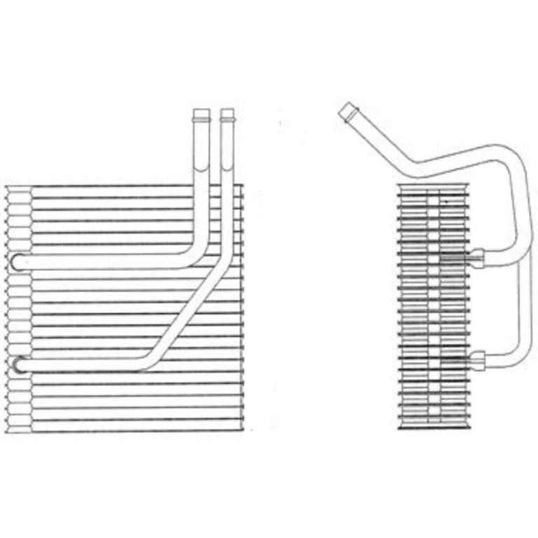 Evaporateur climatisation DELPHI TSP0525161