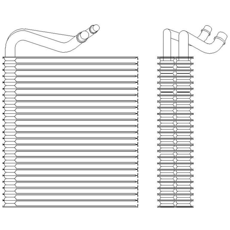 Evaporateur climatisation DELPHI TSP0525202
