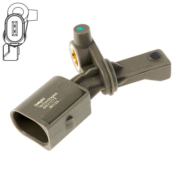 Capteur ABS (Capteur de vitesse de roue) DELPHI ref. SS21274-12B1