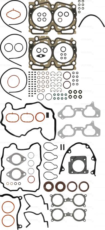 Pochette de joints haut moteur (Pochette de rodage) REINZ 02-53920-01