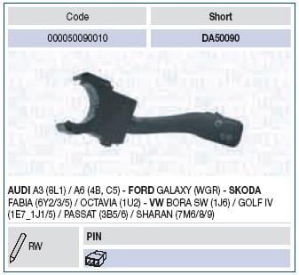 Commodo, colonne de direction MAGNETI MARELLI ref. 000050090010