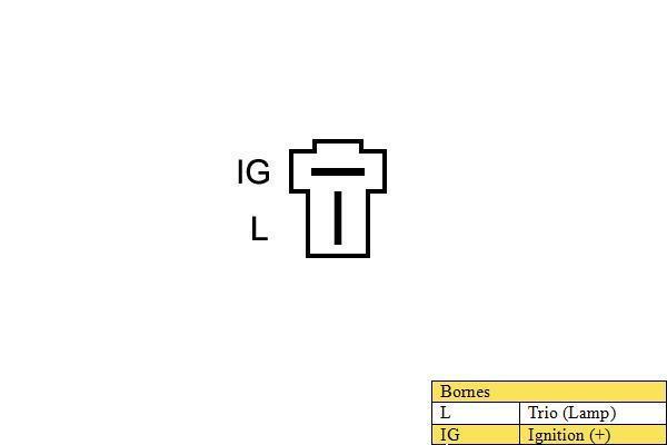 Alternateur MAGNETI MARELLI ref. MAQ0380