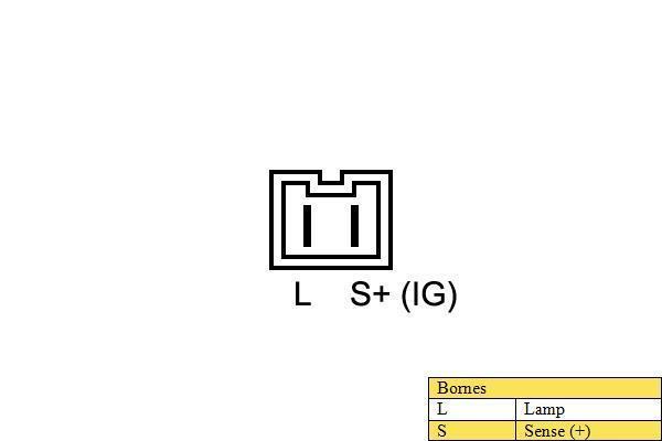 Alternateur MAGNETI MARELLI ref. MAQ0313