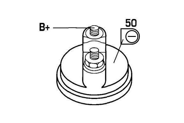 Démarreur MAGNETI MARELLI ref. MSQ0277